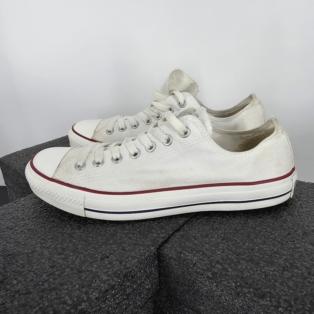 Converse Chuck Taylor All Star Low Top Optic White M7652 Men’s 9 Women’s 11 Shoe